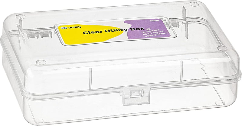 Pencil Case Multipurpose Utility Box Clear