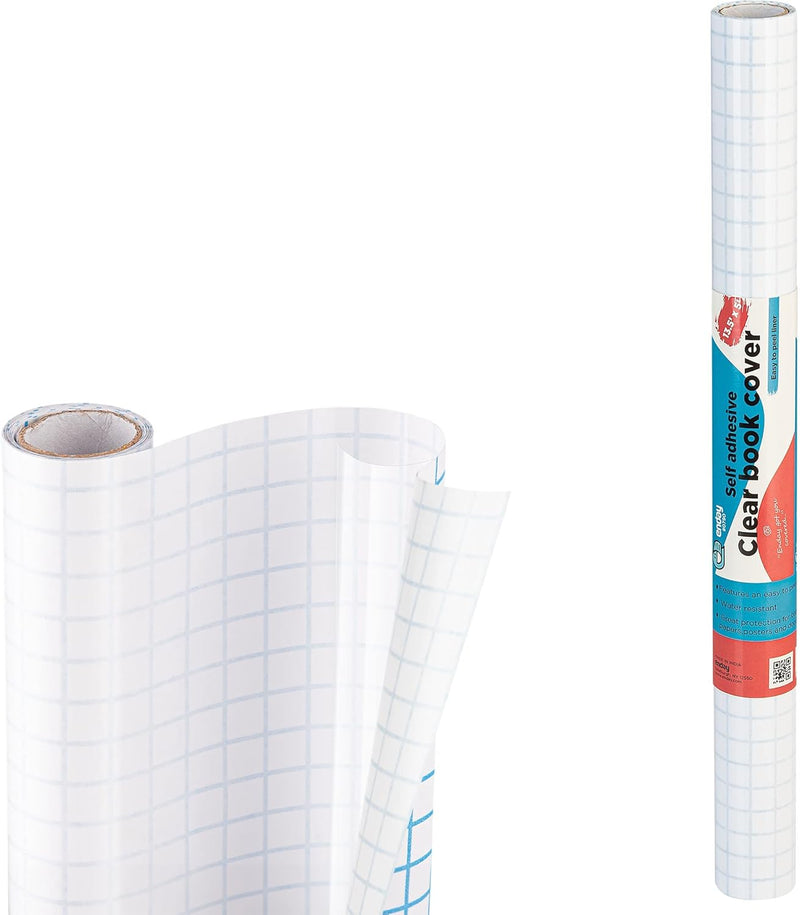 Yard Clear Self-Adhesive Book Cover