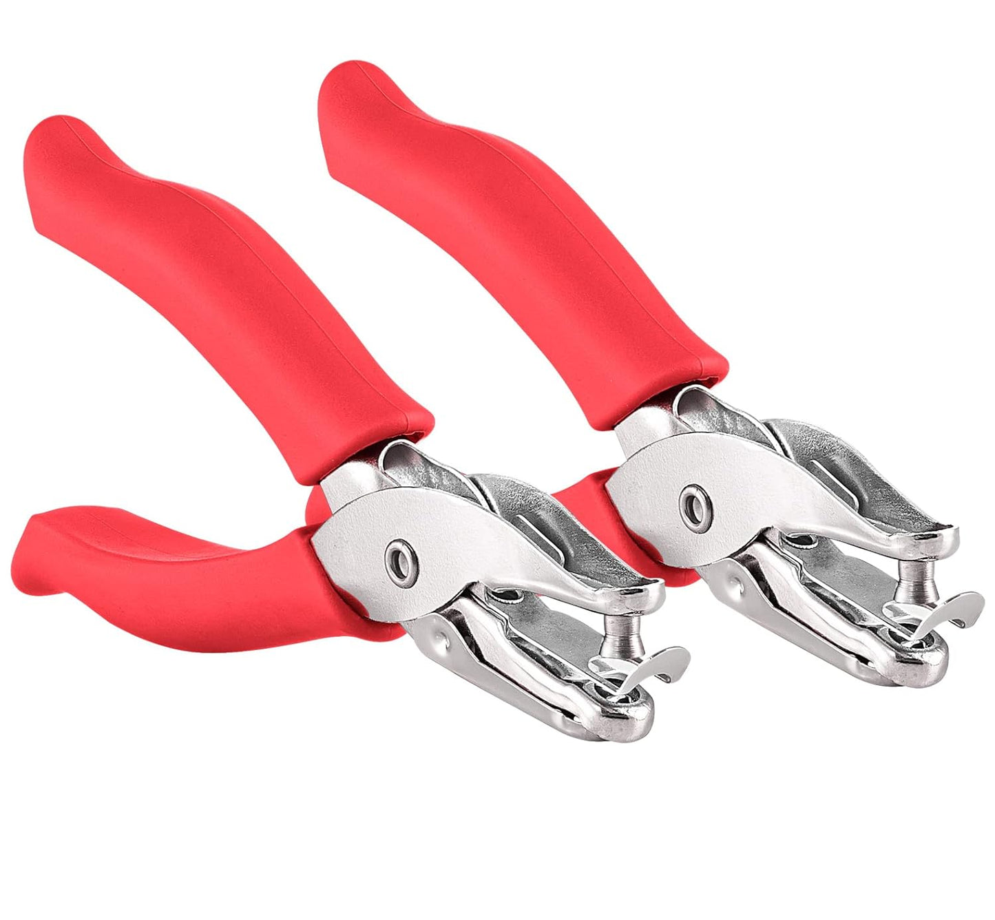 Single Hole Punch Metal Purple, 1/4â€ Hole Puncher with Soft Grip Handles for Paper and Crafts Round Circle Shape, for Kids and Adults, Also Available in Green, Pink, Red, Blue, Grey, 1 Pc â€“ by Enday