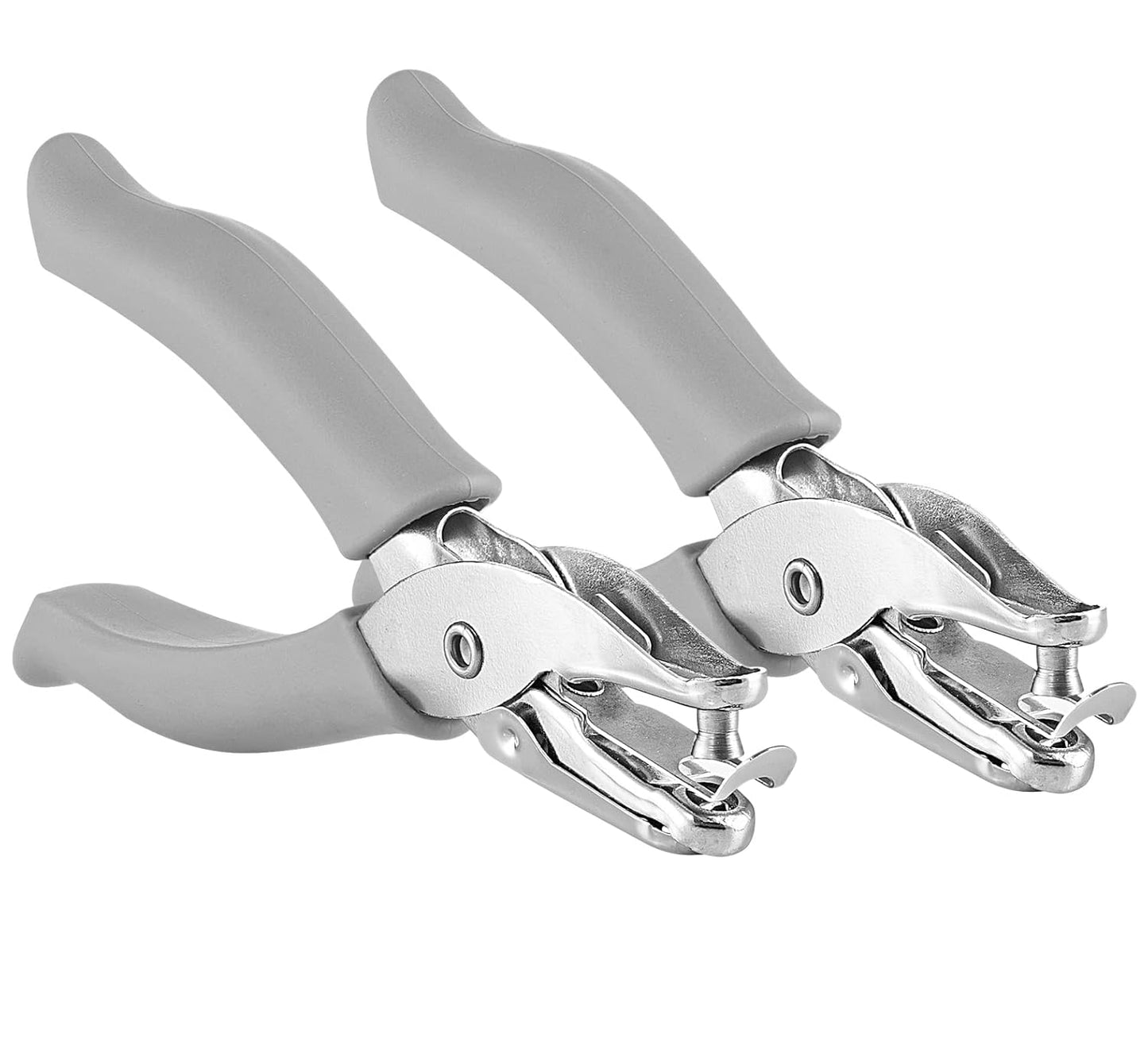 Single Hole Punch Metal Purple, 1/4â€ Hole Puncher with Soft Grip Handles for Paper and Crafts Round Circle Shape, for Kids and Adults, Also Available in Green, Pink, Red, Blue, Grey, 1 Pc â€“ by Enday