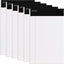 Emraw White Jr. Perforated Edge Legal Ruled Universal 50 Sheets Letter Writing Pad- 50 Ct. 5" x 8" inch (Pack of 6)