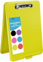 Clipboard with Storage, Letter Size Storage Clipboard with Compartments Case