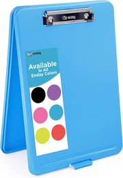 Clipboard with Storage, Letter Size Storage Clipboard with Compartments Case