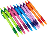 Enday Pens Bulk (75 Pack), Retractable Ball Point Pens Black Ink,