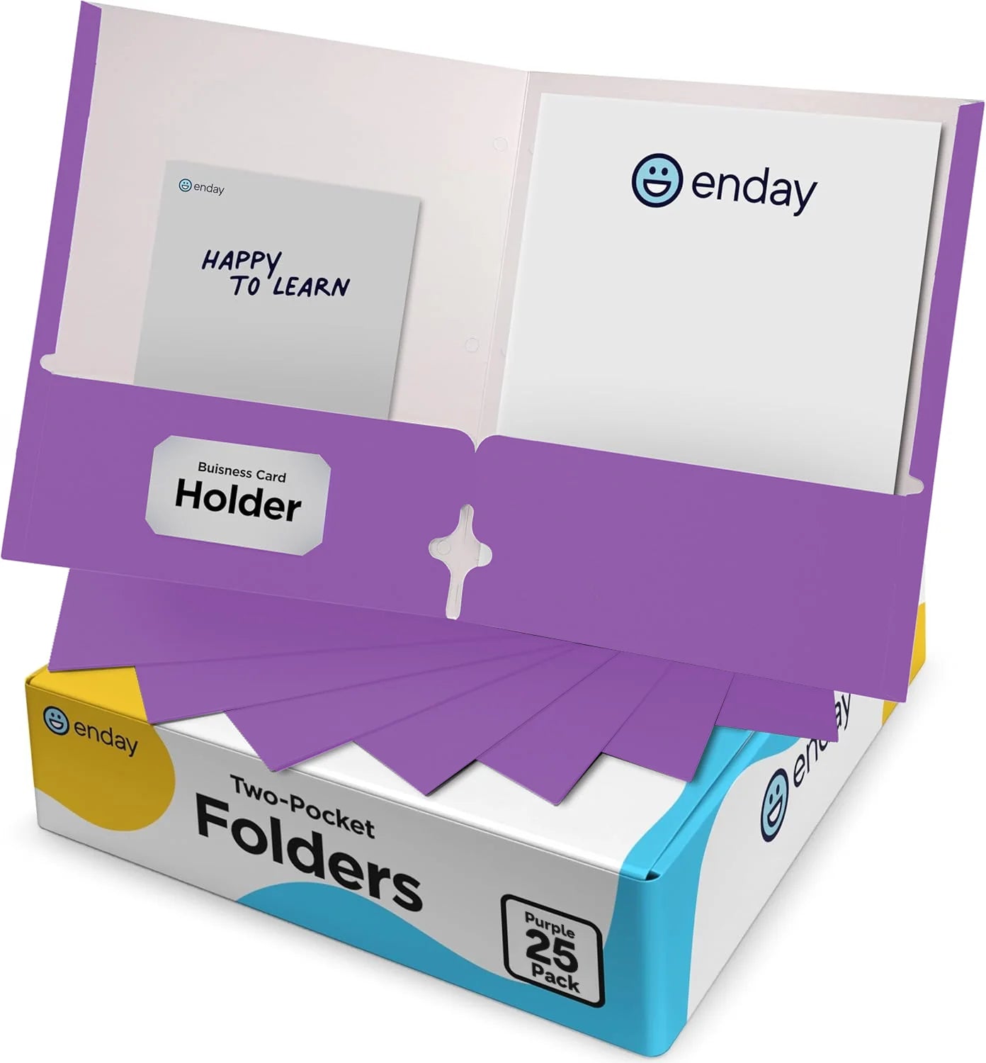 Paper 2-Pockets Portfolio 25 Pack