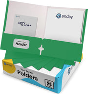 Paper 2-Pockets Portfolio 25 Pack