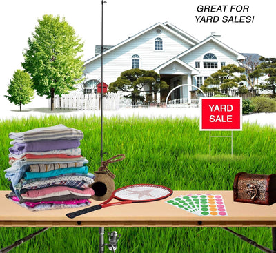 Emraw Super Great Assorted Color 3/4" Round Labels - Includes: Green, Orange & Pink - Great for School, Home & Office – 306 Labels Per Pack - (3-Pack)