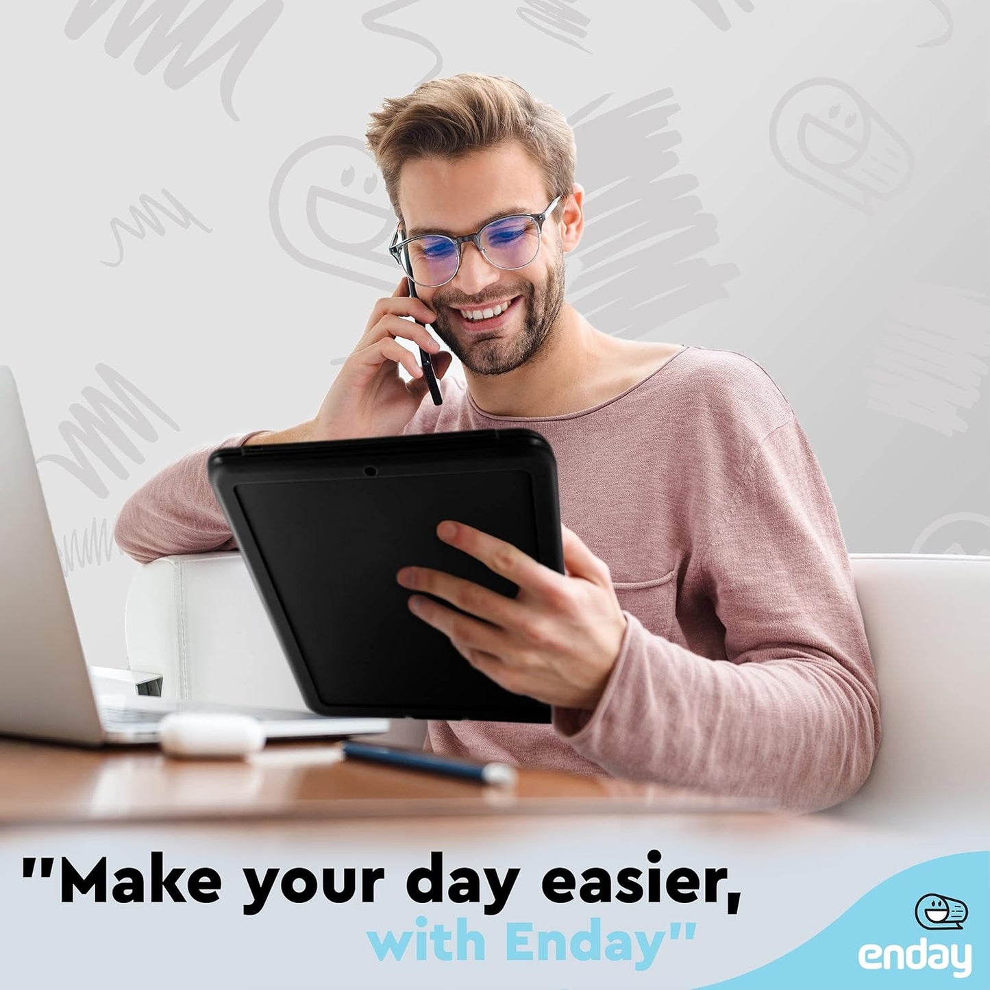 Clipboard with Storage Black, Letter Size Storage Clipboard with Compartments Case for Nurse Teachers Plastic Translucent Holds 100 Sheets Also Avail. in Green, Purple, Pink, Red, Blue, Grey-by Enday