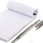 Emraw White Micro Perforated Edge Legal Ruled Universal 50 Sheets Letter Size Writing Pad- 50 Ct. 8.5" X 11.75" (Pack of 12)