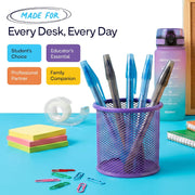 Ballpoint Pens Bulk (400 Pack) 200 Black & 200 Blue - Medium Point