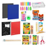 Enday Back to School Supplies Kit - Grades K-5, 83 Piece Back to School Supplies Kit,