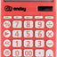 Enday Solar Powered 12-Digit Calculator - Blue, Large Display, Perfect for Office & School