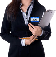 Hello My Name is Stickers Identification Badges Name Badge Label - 50 Stickers