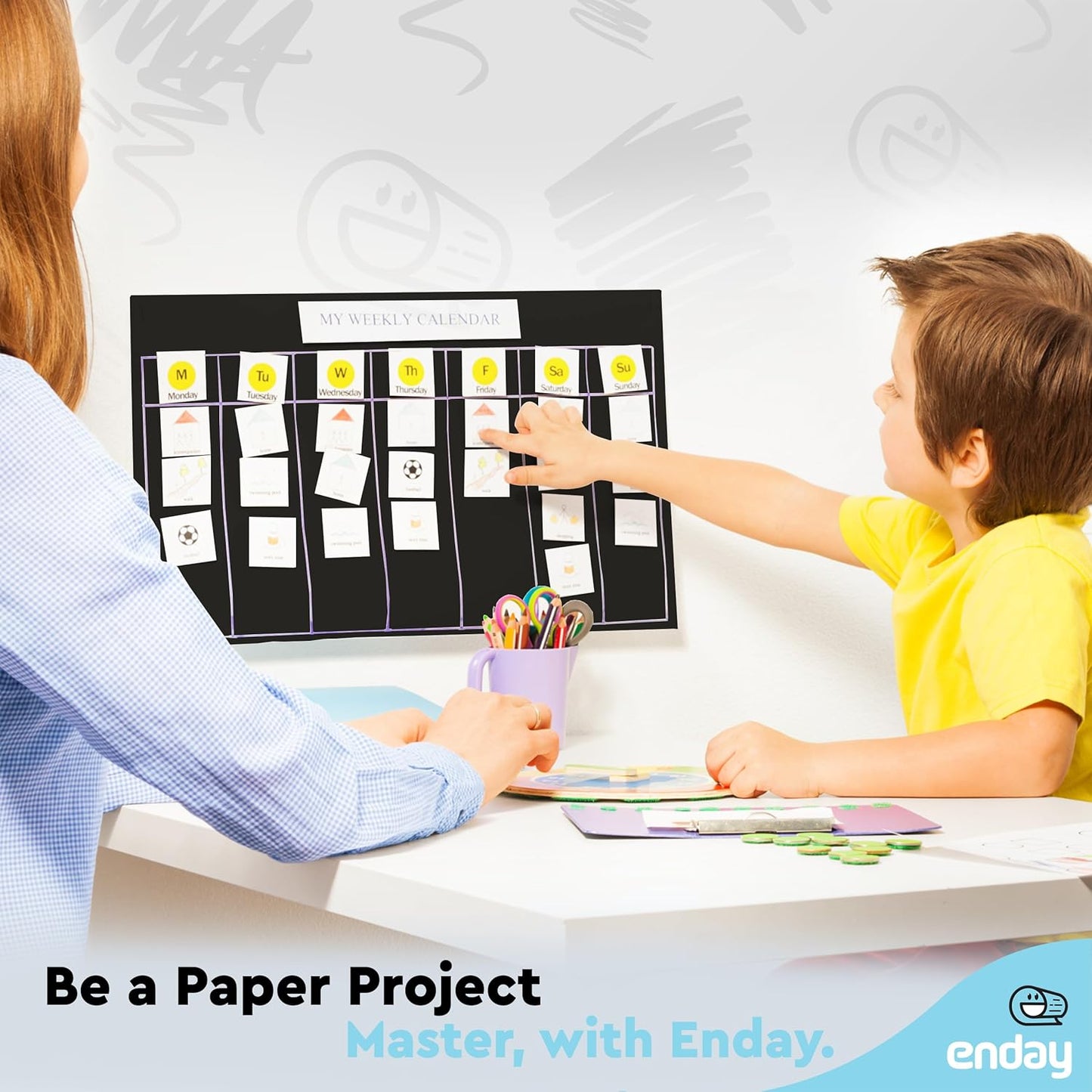 Emraw Poster Board Lightweight Craft Backing Boards for Presentations Office Sign Blank Painting Board Smooth Surface Poster Sheets for School Pack of 5 (Black)