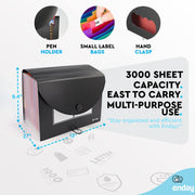 24-Pocket Expanding File Document Holder