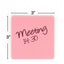 Emraw Sticky Notes Stick It Stickies, Plain Small 3" x 3" Square Pastel Watercolor Removable Self Stick On Note Memo Pad for Office, Home, School - Pack of 8 Pads