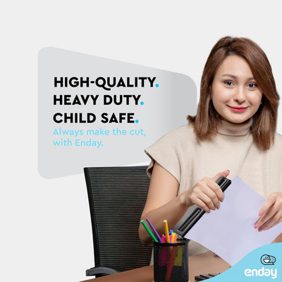 3 Hole Punch Heavy Duty, 3 Ring Hole Puncher for Binder, 10 Sheet Adjustable Paper Punch, Metal Three Hole Punch with Built-in Waste Chip Tray, Desktop 3 Hole Puncher Rubber Base, Black - by Enday