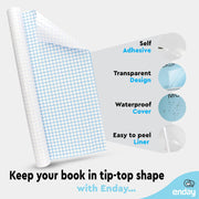 Clear Self-Adhesive Book Cover (Contact Paper)