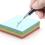 Emraw Sticky Notes Stick It Stickies, Plain Small 3" x 3" Square Pastel Watercolor Removable Self Stick On Note Memo Pad for Office, Home, School - Pack of 8 Pads