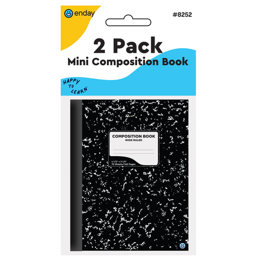 Mini Composition Book. 2 Pack