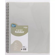 8 Pocket Poly Folder With View