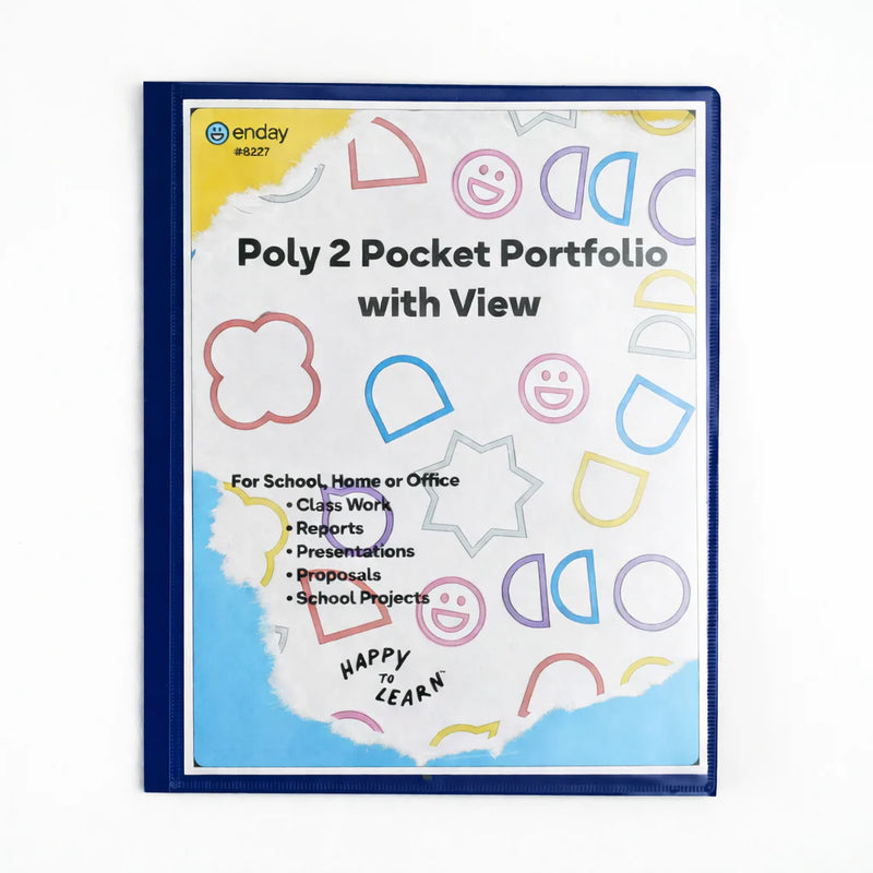 Poly 2-Pockets Portfolio, With View