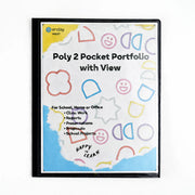 Poly 2-Pockets Portfolio, With View