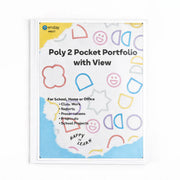 Poly 2-Pockets Portfolio, With View