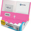 Paper 2-Pockets Portfolio With 3 Prongs 25 Pack
