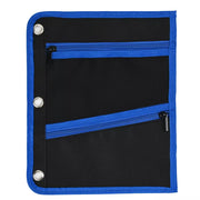 Jumbo Pencil Pouch 3-Pocket, Fit 3 Ring Binder