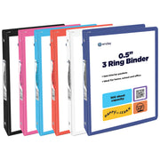 1/2″ O-Ring View Binder With 2-Pockets