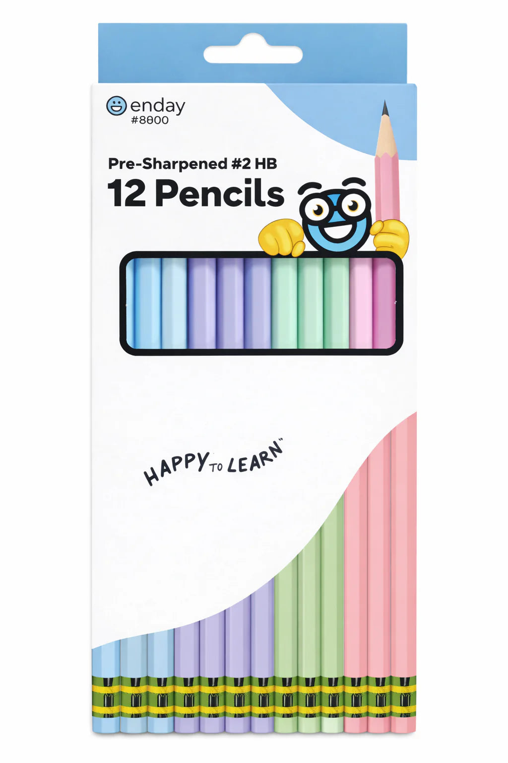#2 Pencils Pre-Sharpened Pastel Pencil