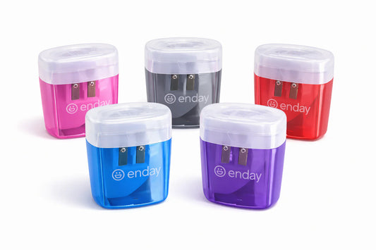 Dual Blade Sharpener W/ Lid & Receptacle