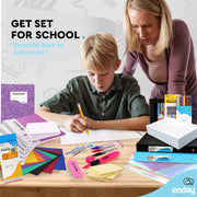 Enday Back to School Supplies High School and College, 77 Pieces
