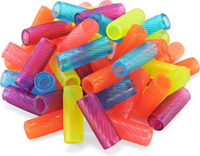 Emraw Soft & Squishy Gel Pencil Grips Assorted Colors (30 Pieces)