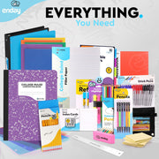 Enday Back to School Supplies High School and College, 77 Pieces