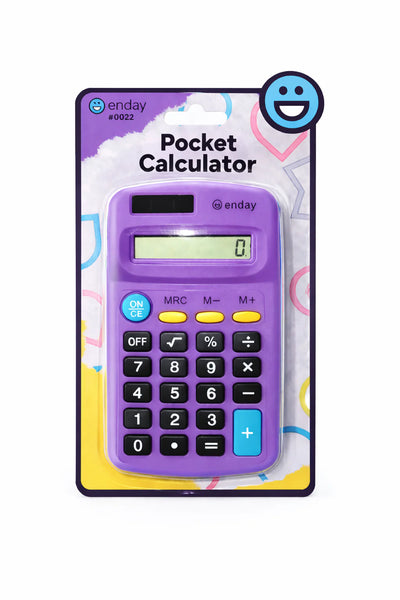 8-Digit Dual Power Pocket Size Calculator