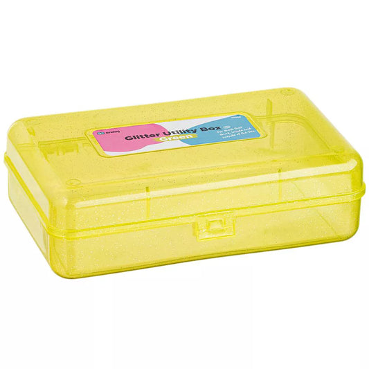 Glitter Bright Color Pencil Case Multipurpose Utility Box