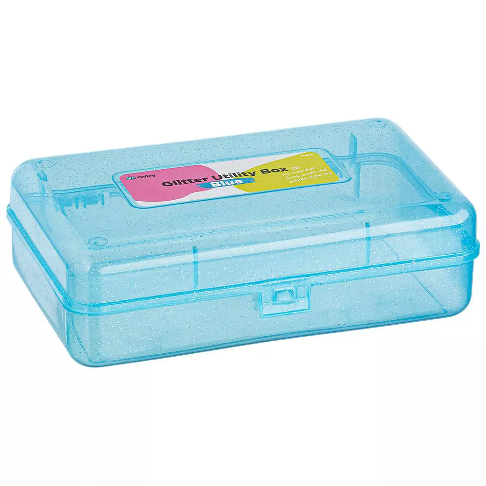 Glitter Bright Color Pencil Case Multipurpose Utility Box