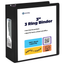 3″ Slant-D Ring View Binder With 2 Pockets