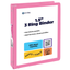 1.5″ O-Ring View Binder With 2-Pockets