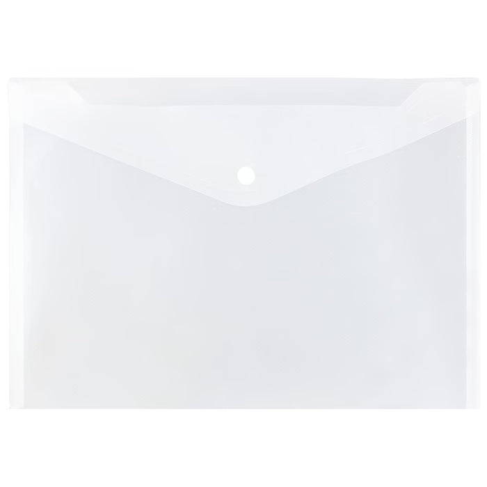 V-Flap Letter Size Document Holder Poly Envelope