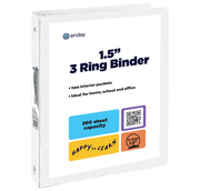 1.5″ O-Ring View Binder With 2-Pockets