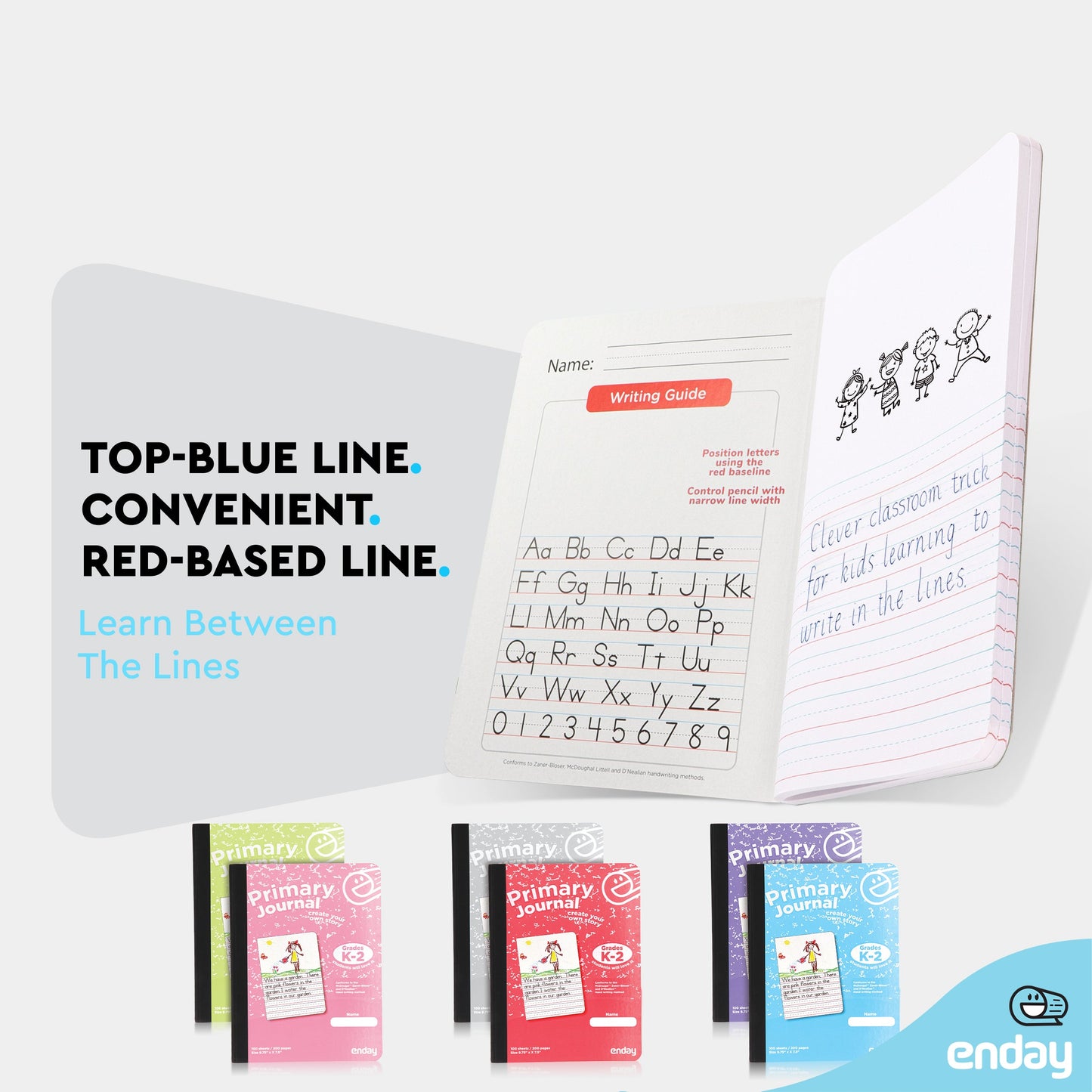 Primary Journal Notebooks - Blue