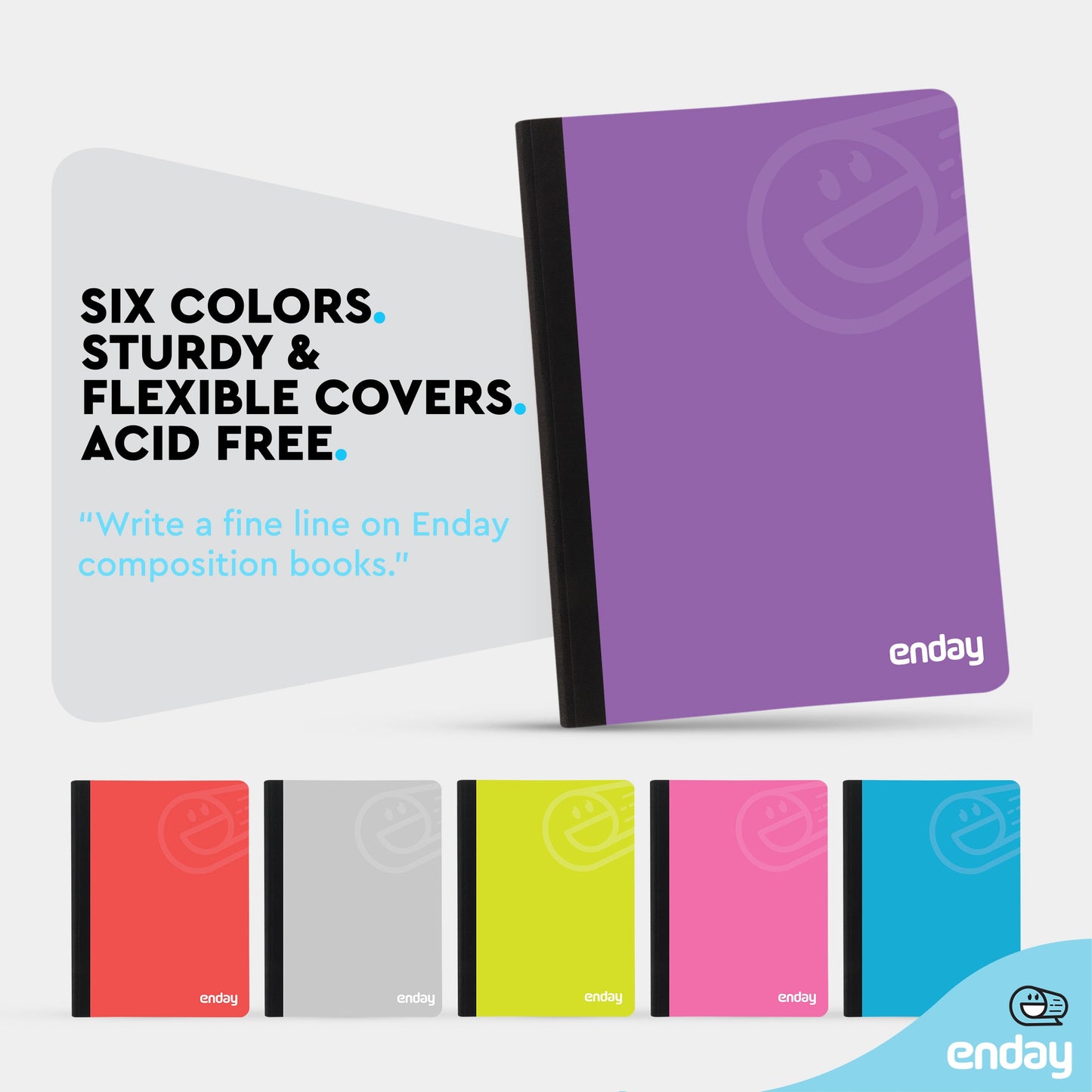 Composition Notebooks College Ruled - Purple