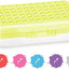 Assorted color Dots Pencil Case green