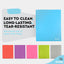 Plastic Solid Color 2-Pockets Poly Portfolio - Blue