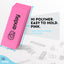 Soft bevel eraser pink 4PK