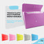 7-Pocket Letter Size Poly Expanding File purple