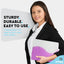 Two Tone Letter Size Document Case purple